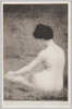 座る裸婦/Sitting Nude Woman image