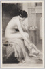 ベッドに座る裸婦/Nude Woman Sitting on the Bed image