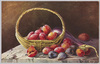 果物かご(Raphael Tuck＆Sons’”OILETTE”Postcard 6647 FOR DESSERT SERIES 2)(外国製)/Fruit Basket (Raphael Tuck &amp; Sons' "Oilette" Postcard 6647 for Dessert Series 2) (Foreign-Made) image