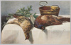 卓上の鳥2羽(静物画)(外国製)/Two Dead Birds on a Table (Still Life) (Foreign-Made) image