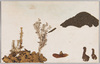 植物見立て山水風景画/Landscape Made Up of Plants image