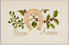 花の刺繍絵葉書(2)(外国製)/Flower Embroidery Picture Postcard (2) (Foreign-Made) image