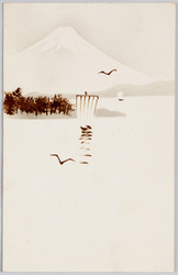富士山と湖 / Mt. Fuji and Lake image
