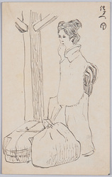 待人図 / Picture of a Waiting Woman image