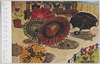 日独伊親善図画特選 裏庭の傘 /Picture of Friendship between Japan, Germany and Italy: Special Prize, Umbrellas in the Back Garden image