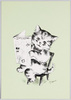 絵葉書世界 「シャケの日課」原田治/Picture Postcard World: Shake's Daily Routine by Harada Osamu image
