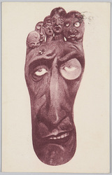 足の裏に顔 / Faces on the Foot Sole image