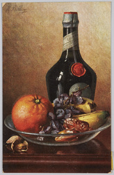 酒瓶と果物(外国製) / Liquor Bottle and Fruit (Foreign-Made) image