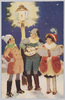 ガス灯の下で歌う子供たち / Children Singing under a Gas Lamp image