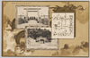 大正元年九月大葬紀念　青山欽葬場　桃山御陵地/Commemoration of the Imperial Funeral in September 1912, Aoyama Funeral Hall, Momoyama Imperial Mausoleum, Poem by the Meiji Emperor image