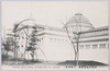 東京勧業博覧会(美術館)　TOKYO　INDUSTRIAL　EXHIBITION　AT　UYENO/Tokyo Industrial Exhibition at Ueno (Art Pavilion) image