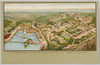 THE BIRD' S EYE VIEW OF THE TOKYO TAISHO EXPOSITION, UYENO PARK image