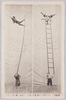 (伊勢川)クタケ梯子ノ曲里子久子,一本竹ノ曲里子久子 / Acrobatics on Bamboo Ladders by Satoko and Hisako, Acrobatics on a Bamboo Pole by Satoko and Hisako, Isegawa image