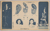 シバタ・サーカス　(三人針金渡り)　五丁椅子　自転車曲乗り　豊子　時子/Shibata Circus, (Three-person Tightrope Walking), 5-chair Balancing Act, Acrobatic Bicycle Stunts, Toyoko, Tokiko image