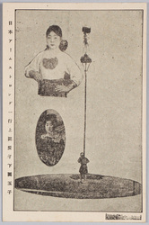 日本アームストロング一行　上図愛子　下図玉子 / Japan Armstrong Group, [Acrobatics] Upper: Aiko, Lower: Tamako image