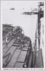 築港大桟橋百間余流失上方に見ゆるは其先端/An over 100 Ken (Approx. 180 Meters) Section of Chikkō Port Long Pier Has Been Washed Away; The Upper Part in the Picture Is the Edge of the Pier image