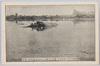 明治四十三年八月大洪水ノ実況六郷川ノ汎濫民家流失ノ惨況/Actual Scene of the Great Flood of August 1910: Tragic Situation of a House Washed Away by the Flooding of the Rokugō River image