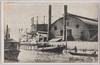 明治四十三年八月大洪水ノ実況深川瓦斯会社/Actual Scene of the Great Flood of August 1910: Fukagawa Gas Company image