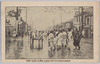 明治四十四年八月十日下谷徒士町附近の浸水の実況/August 10th, 1911: Actual Scene of the Inundation near Kachimachi, Shitaya image