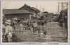 明治四十三年八月東京江戸川附近大洪水石切橋ノ実況/Great Flood of August 1910 near Tokyo Edogawa: Actual Scene of the Ishikiribashi Bridge image