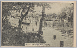 明治四十三年八月浅草公園池水氾濫ノ実況 / August 1910: Actual Scene of the Flooding of the Pond in Asakusa Park image