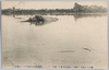 稀有ノ大洪水六郷川ノ汎濫民家流出ノ惨状/Unusual Great Flood: Scene of the Disaster of the Flooding of the Rokugō River, Which Washed Away Houses image