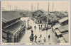 都下稀有ノ大洪水三ノ輸橋附近浸水ノ光景/Unusual Great Flood in the Capital: Scene of the Inundation near the Minowabashi Bridge image