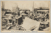 東京大暴風雨(六年十月一日)洲崎大門内外ノ惨状/Raging Rainstorm in Tokyo (October 1st, 1917) Scene of the Disaster around the Ōmon (Main Gate) to Susaki  image