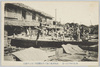 大正六年十月一日洲崎方面に於ける大船屋内に突入の惨状/October 1st, 1917: Scene of the Disaster of a Large Boat That Plunged into a Building in the Susaki District image