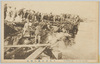 (大正六年十月一日暴風被害)月島相生橋の墜落/(Storm Damage on October 1st, 1917) Collapse of the Aioibashi Bridge, Tsukishima image
