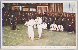 (日本風俗)柔道試合 / (Japanese Customs) Judō Bout image