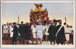 (日本風俗)祭礼神興 / (Japanese Customs) Mikoshi (Portable Shrine) for Festivals image