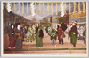 (三越呉服店内)東京文化博覧会　江戸の初春天保頃/(Inside the Mitsukoshi Gofukuten Co., Ltd.), Tokyo Cultural Exhibition, Early Spring in Edo Around the Tempō Era image