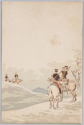 偵察をする騎兵 / Cavalrymen Scouting image