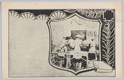 戦役紀念 篤志看護婦人会ニ於ケル貴婦人戦傷者ノ手術介補 / Official Commemoration Card: Ladies of Volunteer Nurses Association Assisting at Surgical Operations image