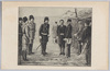 戦役紀念　水師営ニ於ケル彼我司令官ノ会見\n/Official Commemoration Card: Meeting of General Nogi and General Stessel at Shuishiying image