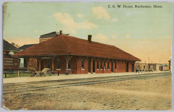 C. G. W. Depot, Rochester, Minn.  image