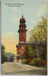 Entrance to State Hospital, Rochester, Minn. image
