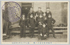 南極探検船員ノ一部(左より三人目野村船長)/Some of the Antarctic Expedition Ship Crew (The Third Person from the Left Is Captain Nomura) image