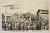 (東京市大祝賀会)日比谷公園会場内飾物飛行機とタンク/(Tokyoshi Grand Celebration) Venue Decorated with Airplane and Tank Mock-Ups in Hibiya Park image