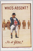 英国の募兵ポスター「誰か比中にいない?君ですか」/British Army Recruitment Poster, 
