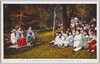 八月一日東京市社会教育主催の林間修養会の実景(No　6)/August 1st: Actual Scene of a Retreat in the Woods Hosted by the Tokyoshi Social Education Division (No. 6) image