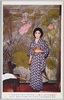 文展時代冬近しを画いて好評を博した池上秋畝氏門下の秀才大川秀薫女史と今秋の帝展に出品する蓮池(No　11)/Ms. Okawa Shukun, a Talented Student of Mr. Ikegami Shuho, Who Gained Public Favor with Her Work "Winter Is Just Around the Corner" in the Days of the Bunten Exhibition; and Her Work "Lotus Pond" to Be Exhibited in the Teiten Exhibition This Autumn (No. 11) image