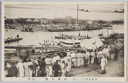 東京風俗十二ヶ月両国川開(七月) / Twelve Months of Tokyo Customs: Ryogoku River Opening (July) image