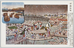 両国川開 / The River Opening Festival in Early Summer, Ryogoku image