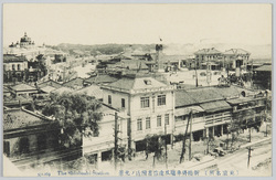 (東京名所)新橋停車場及逓信省附近ノ光景 / (Famous Views of Tokyo) Scene of the Vicinity of Shimbashi Station and the Ministry of Communications image