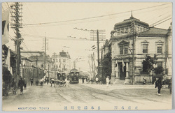東京名所日本橋兜町通 / Famous Views of Tokyo: Nihombashi Kabutochodori Street image