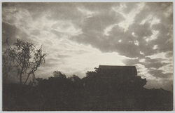 ［待乳夕照］ / [Sunset Glow at the Matsuchiyama Shoden Temple] image