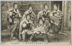 日本橋開通式余興の踊 / Dance Entertainment at the Opening Ceremony of the Nihombashi Bridge image