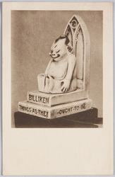 外来福の神ビリケン像 / Statue of Billiken, the Foreign God of Fortune image
